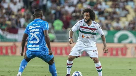 Marcelo foi um dos destaques na vitória do Fluminense