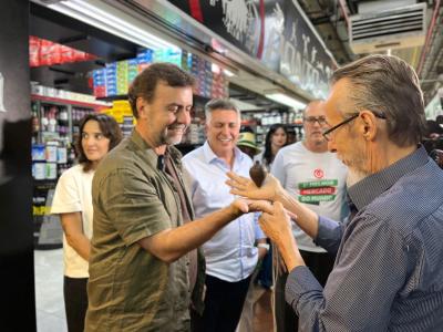 Marcelo Freixo e Damião