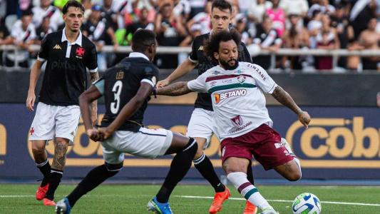 Marcelo marcou para o Fluminense, mas equipe foi derrotada por 4 a 2 pelo Vasco