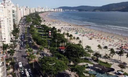 13 das 175 praias do litoral paulista estão inadequadas para banho durante a virada de ano
