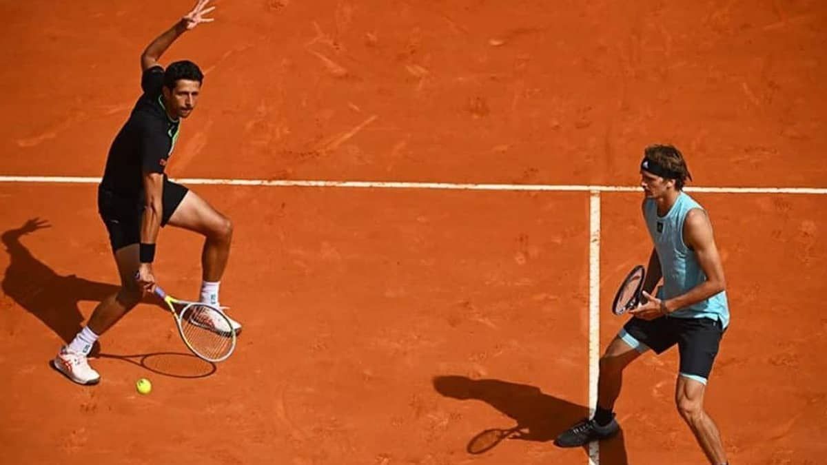 Marcelo Melo e Zverev são eliminados na estreia nas duplas em Montecarlo 