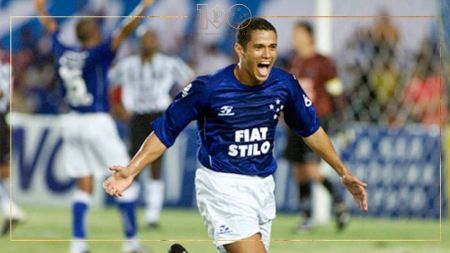 Marcelo Ramos durante sua passagem pelo Cruzeiro