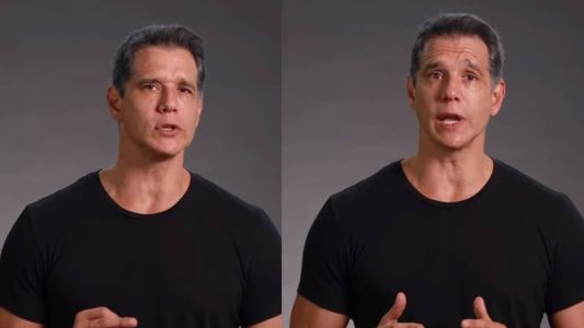 Márcio Garcia é o rosto da campanha contra o consumo de leite de vaca