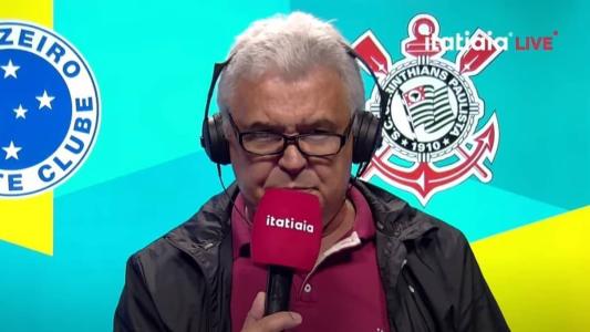 Márcio Rezende em partida entre Cruzeiro e Corinthians
