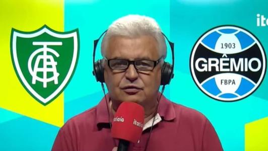 Márcio Rezende em transmissão de América e Grêmio