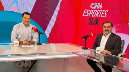 Marco Aurélio Cunha foi entrevistado por João Vítor Xavier no CNN Esporte S/A