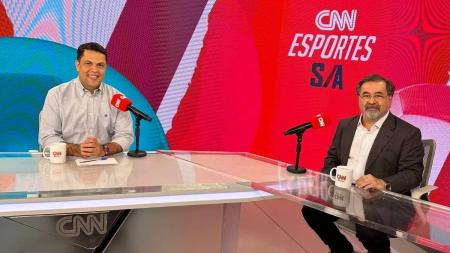 Marco Aurélio Cunha foi entrevistado por João Vítor Xavier no CNN Esporte S/A