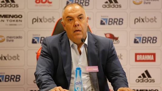 Marcos Braz afirmou que Flamengo acompanha com atenção os atritos entre Palmeiras e CBFG