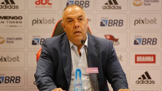 Marcos Braz é o vice-presidente de futebol do Flamengo desde 2019