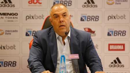 Marcos Braz é o vice-presidente de futebol do Flamengo desde 2019