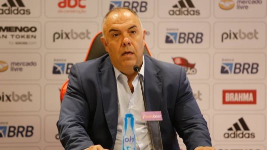 Marcos Braz é vice-presidente de futebol do Flamengo
