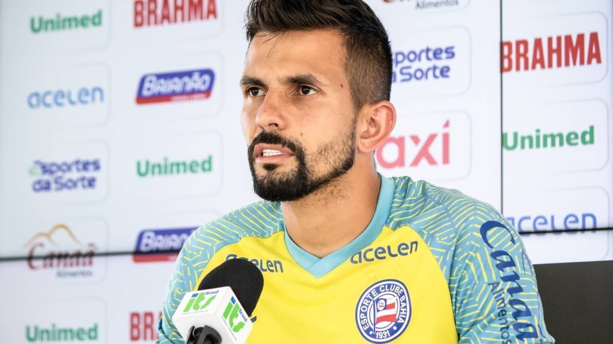 Marcos Felipe revela conversa com Ceni no Bahia: 'Quer voos mais altos'