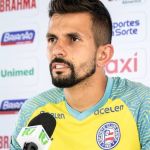 Marcos Felipe revela conversa com Ceni no Bahia: 'Quer voos mais altos'