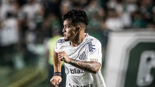 Marcos Leonardo é destaque do Santos no Campeonato Brasileiro