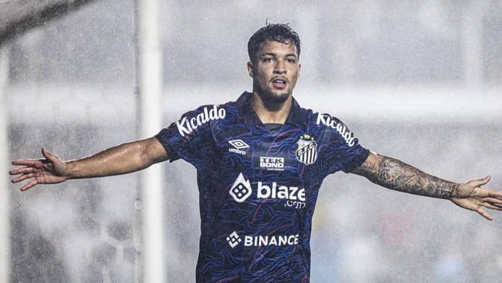 Marcos Leonardo, do Santos, entra na mira de clube da Premier League