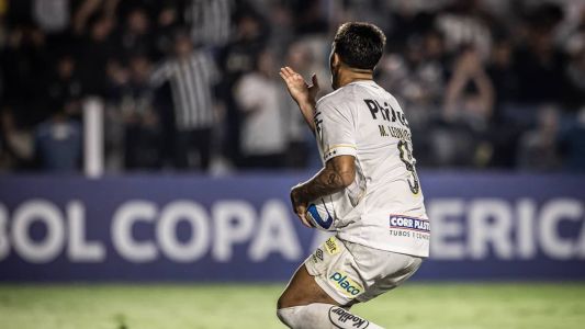 Marcos Leonardo falou sobre a atuação do Santos