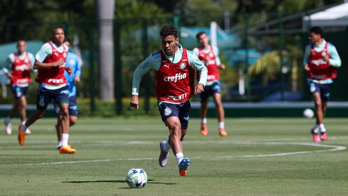 Lateral volta ao gramado com elenco do Palmeiras após Copa do Brasil