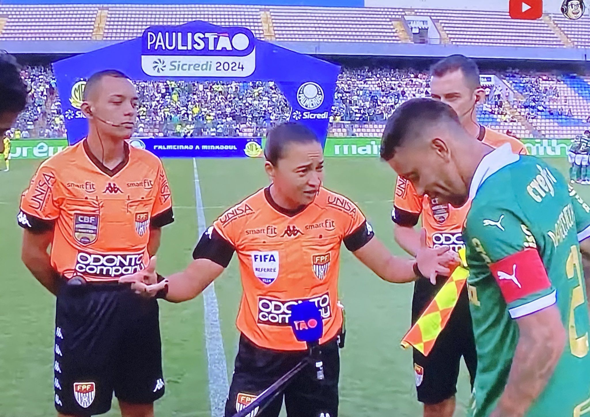 Ex-Atlético, Marcos Rocha rejeita o azul no 'cara e coroa' em jogo do Palmeiras