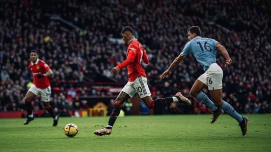 Marcus Rashford marcou o gol decisivo do clássico