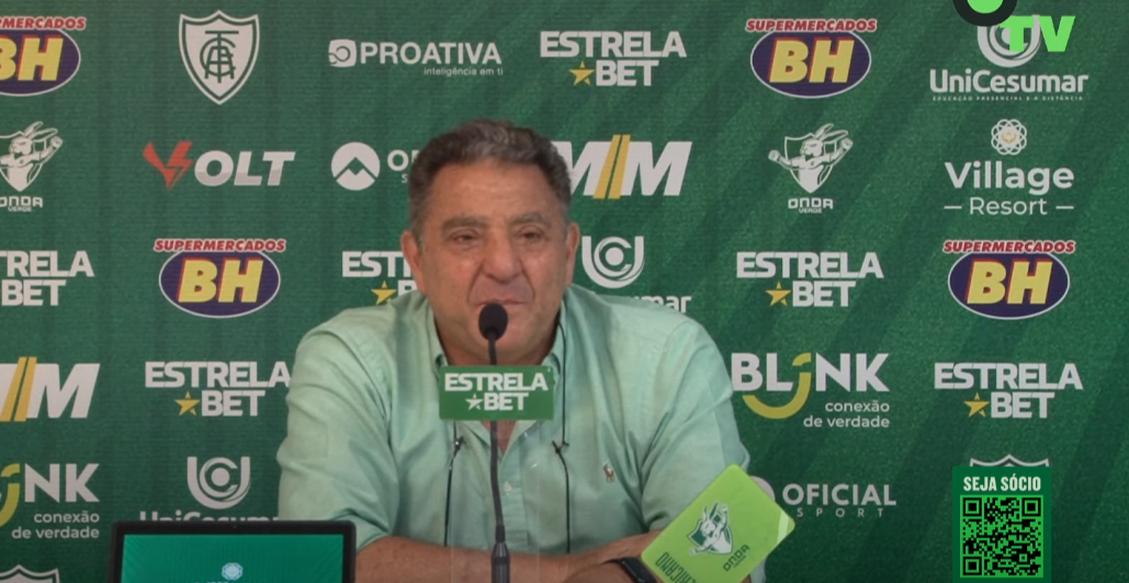 Salum explica como o América vai ao mercado após saída de Martinez