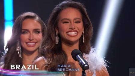 Maria Brechane, de 19 anos, representou o Brasil no concurso