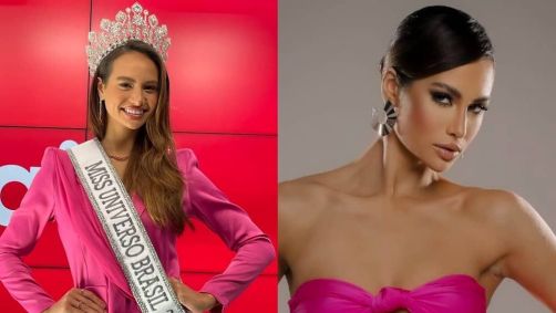 Maria Brechane esteve na sede da Itatiaia em agosto