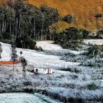 Minas Gerais tem três cidades entre as mais frias do Brasil nesta quarta-feira