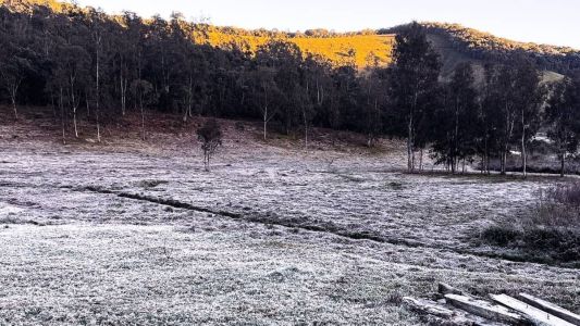 Maria da Fé registra geada na manhã desta terça-feira (4)