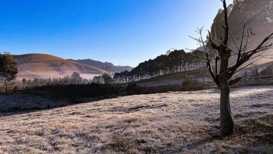 Maria da Fé registrou 6,7°C nesta madrugada