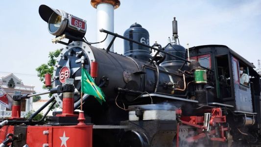 Maria Fumaça é uma das poucas máquinas a vapor no mundo