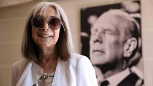 María Kodama era viúva de Jorge Luis Borges