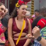 Maria Sabrina, filha do Wando, participa do bloco em BH com música 'O importante é ser fevereiro'