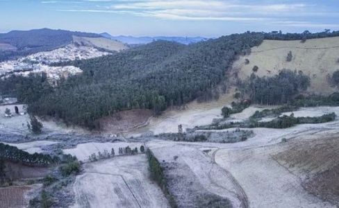 Maria da Fé, no Sul de Minas, é conhecido pelo frio intenso