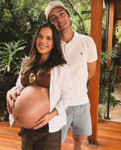 Mariana Rios e Juca Diniz anunciaram o nascimento de Palo