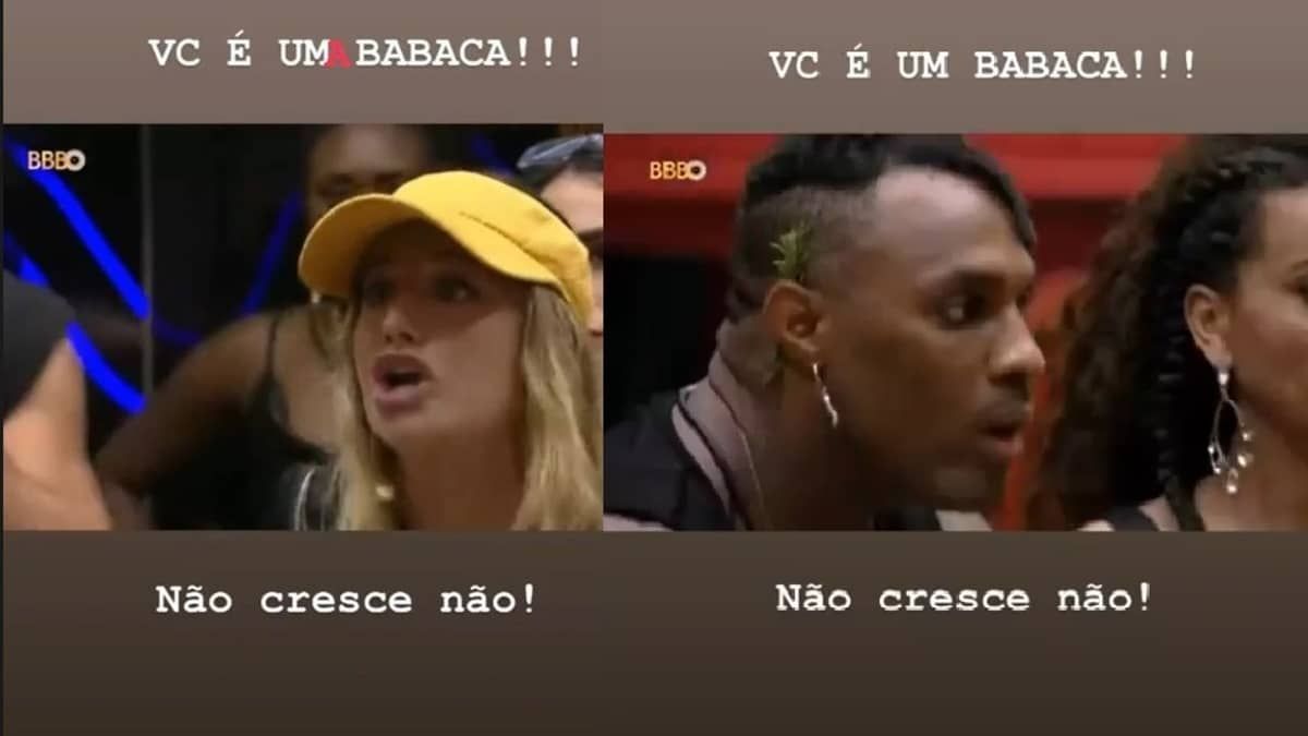 BBB 23: briga entre Bruna Griphao e Fred Nicácio gera treta entre famílias e acusação de racismo