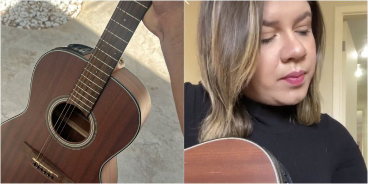 Violão icônico de Marília Mendonça é rifado para ajudar afetados pela chuva no RS