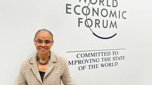 Marina Silva participa do Fórum Econômico Mundial, em Davos