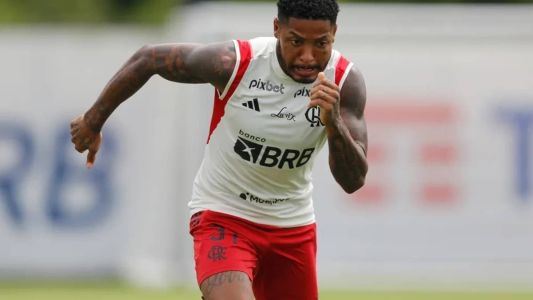 Marinho, atacante do Flamengo
