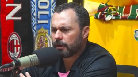 Mário Bittencourt durante entrevista no Charla Podcast