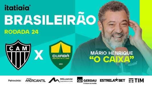 Mário Henrique Caixa narra a partida entre Atlético e Cuiabá