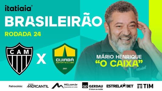 Mário Henrique Caixa narra a partida entre Atlético e Cuiabá