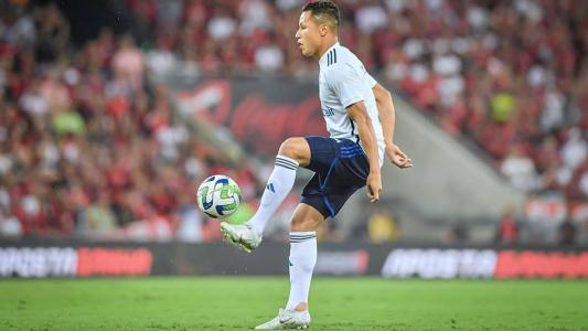 Marlon anotou o gol do Cruzeiro no duelo contra o Flamengo, no Maracanã