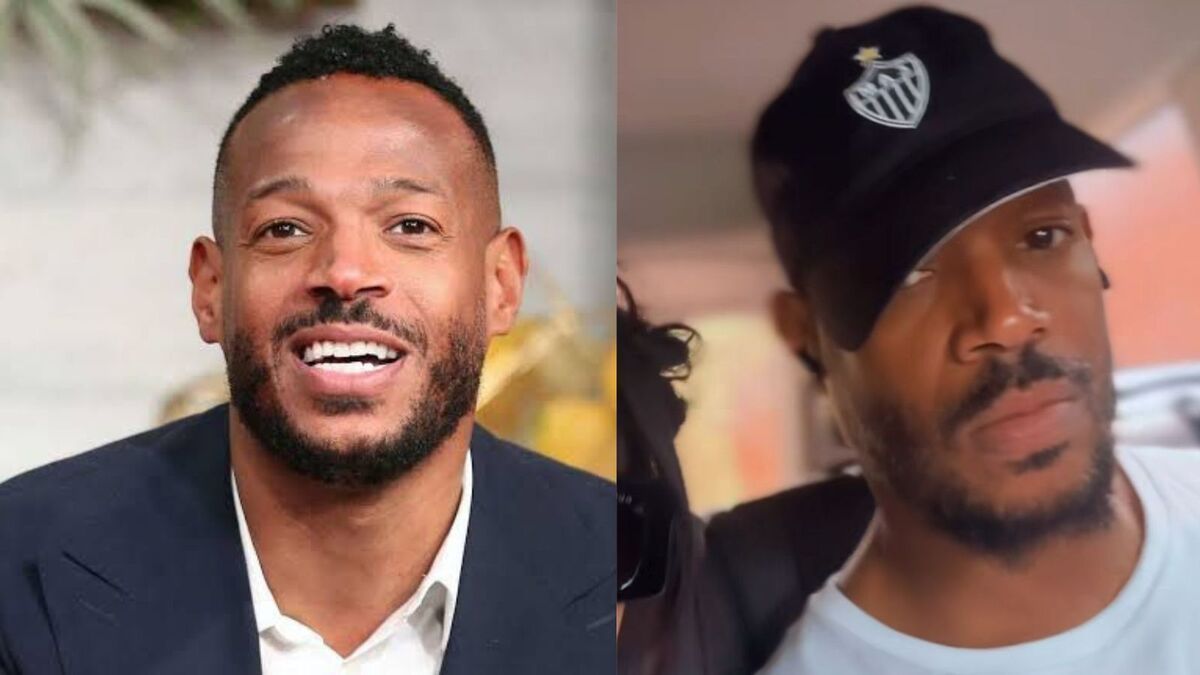 Marlon Wayans, de 'As Branquelas', desembarca em BH com boné do Atlético