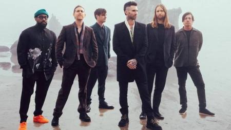 Maroon 5 em foto de divulgação do disco 'Jordi'