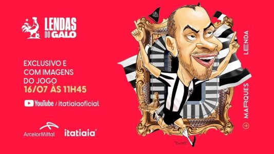 Marques, uma das Lendas do Galo