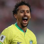 Marquinhos comemora gol de cabeça contra o Peru: 'Ninguém esperava'