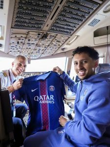 PSG x Flamengo: o zagueiro Marquinhos está relacionado para a decisão da Copa Intercontinental