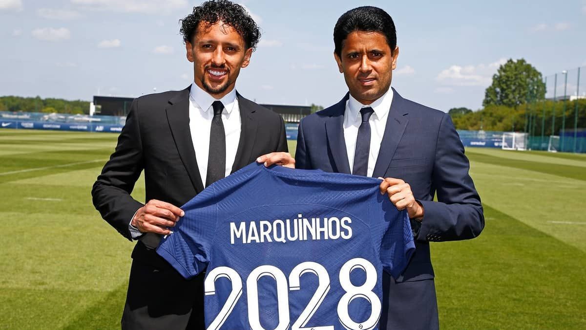 Marquinhos renova com PSG e se aproxima de marca histórica; saiba qual