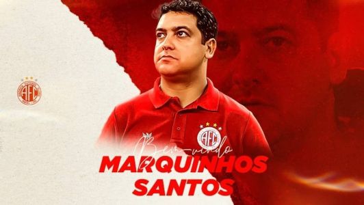 Marquinhos Santos, técnico do América-RN