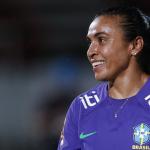 Marta destaca importância de público em treino aberto da Seleção Brasileira
